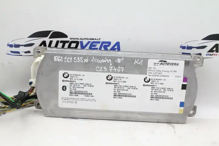 BMW X5 E70 (2006 - 2013) 9224421 Bluetooth модуль — фото 2