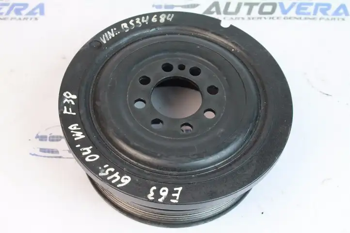 BMW 5 E60 E61 (2004 - 2010) 1439683 Шкив коленчатого вала — фото 3