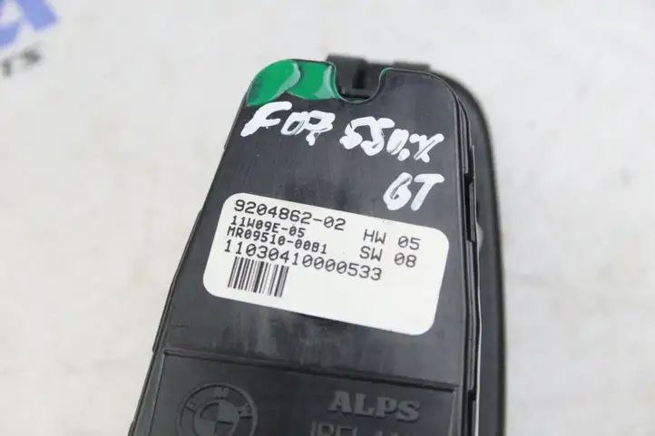 BMW 5 GT F07 (2010 - 2017) 9204862 Кнопка стеклоподъемников — фото 2