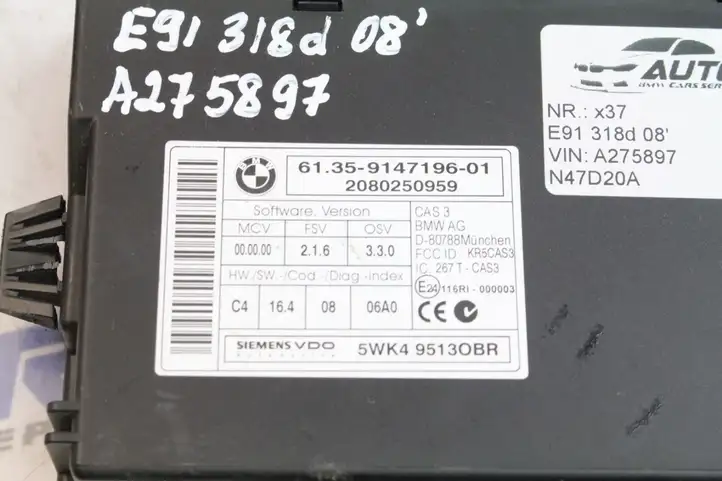 BMW 3 E90 E91 (2005 - 2012) 7810001 Комплект системы зажигания — фото 3