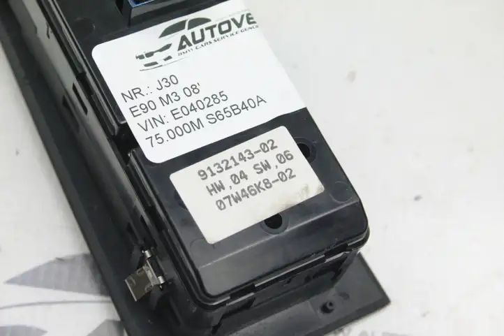 BMW 3 E90 E91 (2005 - 2012) 9132143 Кнопка стеклоподъемников — фото 2