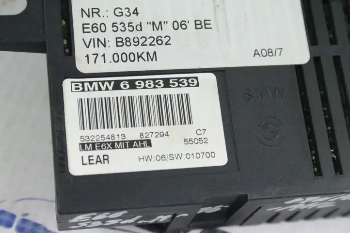 BMW 6 E63 E64 (2002 - 2010) 6983539 Блок розжига ксенона — фото 2