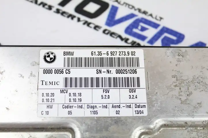 BMW 5 E60 E61 (2004 - 2010) 6927273 Блок управления сиденьем — фото 2