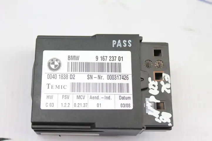 BMW 5 E60 E61 (2004 - 2010) 9167237 Реле предупреждения об ремнях безопасности — фото 1