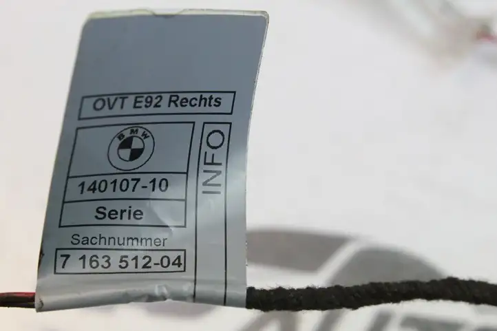 BMW 3 E92 E93 (2005 - 2014) 7163512 Проводка передней двери — фото 2
