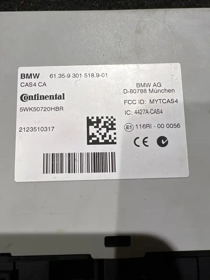 BMW 6 F12 F13 (2010 - 2018) 9301518 Прочие блоки управления — фото 2