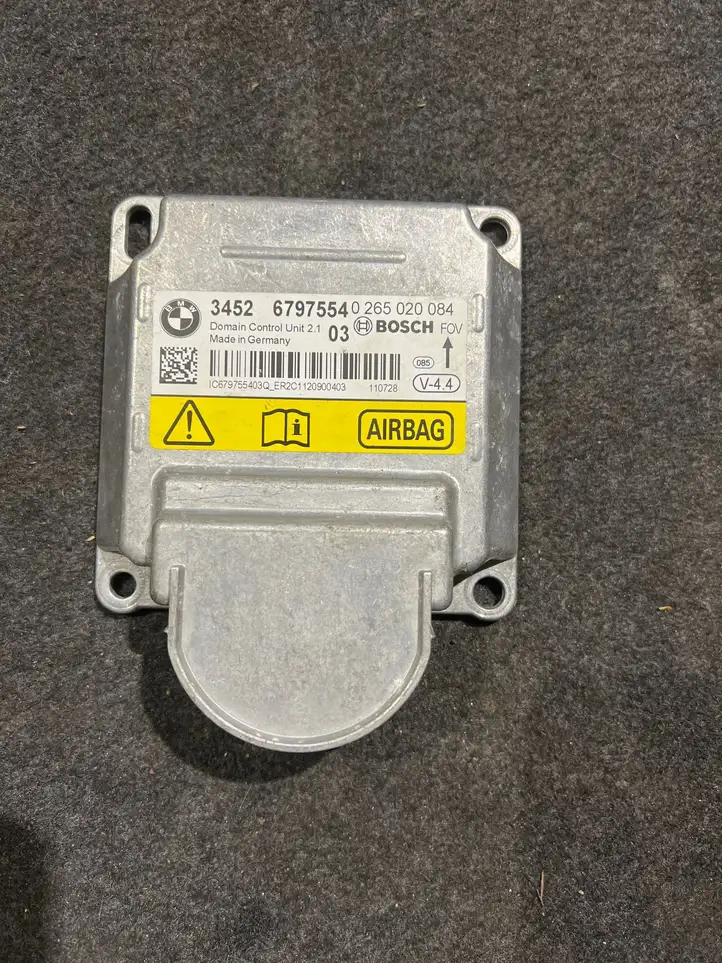 BMW 3 F30 F35 F31 (2012 - 2018) 6797554 Блок управления SRS — фото 1