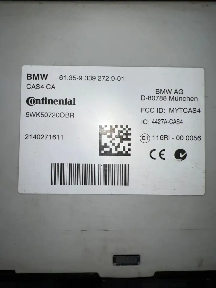 BMW 5 F10 F11 (2009 - 2016) 9339272 Комплект системы зажигания — фото 2