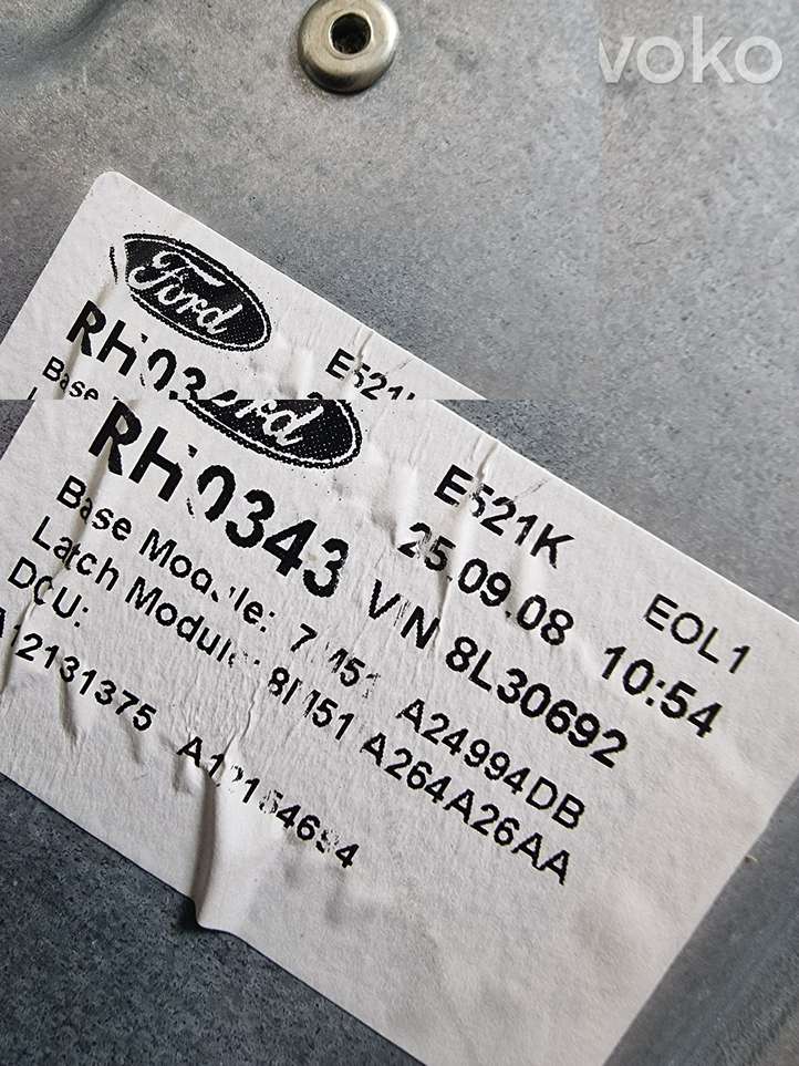 Ford Focus (2005 - 2008)  7M51A24994DB  Механизм для электрического подъема окон задней двери (без двигателя)