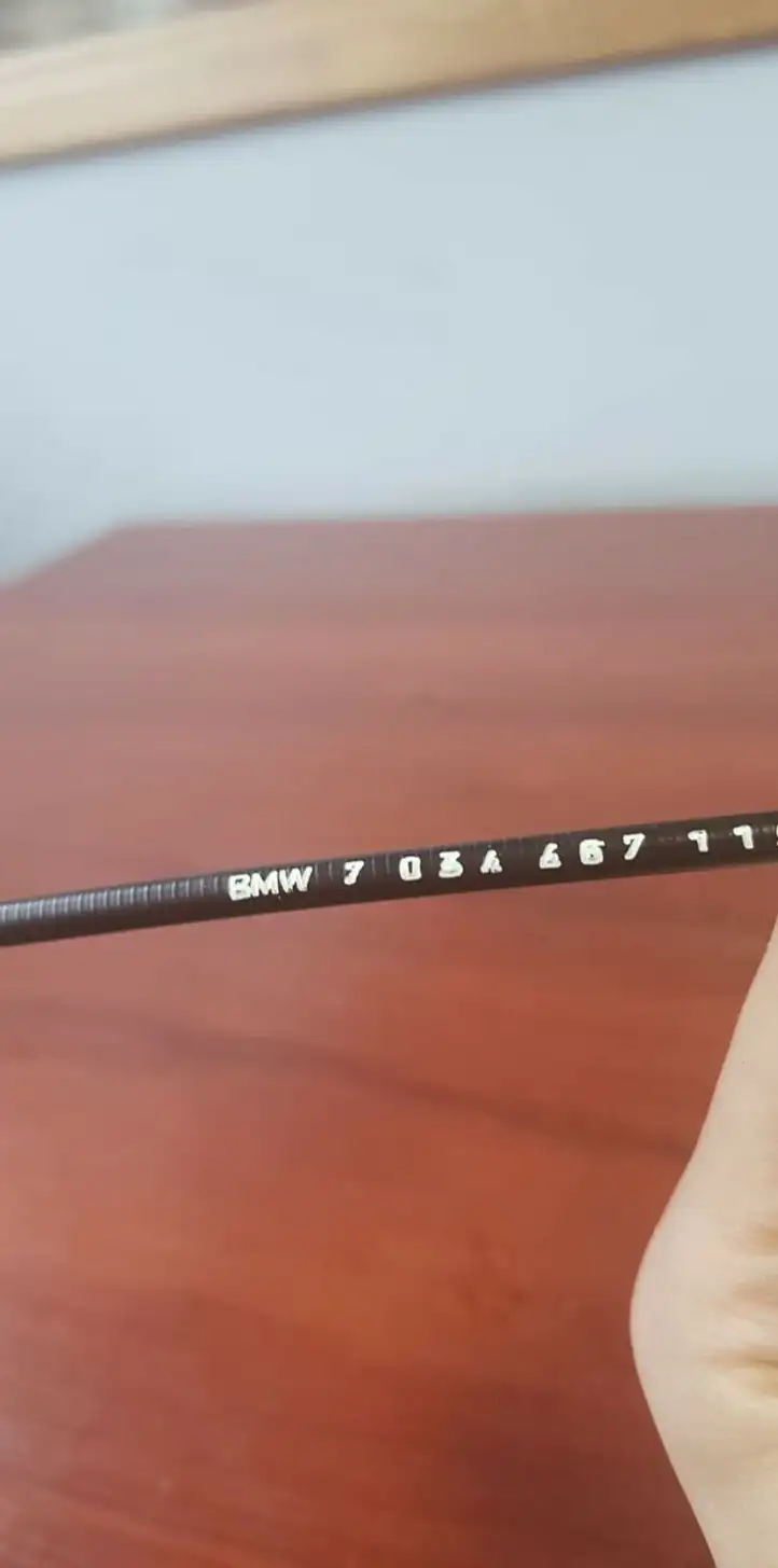 BMW 5 E60 E61 (2004 - 2010) 7034467 Трос замка передней двери — фото 2