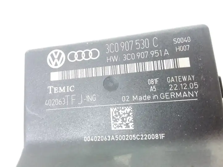 Volkswagen PASSAT B6 (2005 - 2010) 3C0907530C Модуль Gateway — фото 3