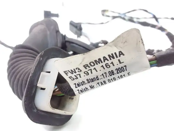 Skoda Roomster (5J) (2006 - 2010) 5J7971161L Проводка задней двери — фото 2
