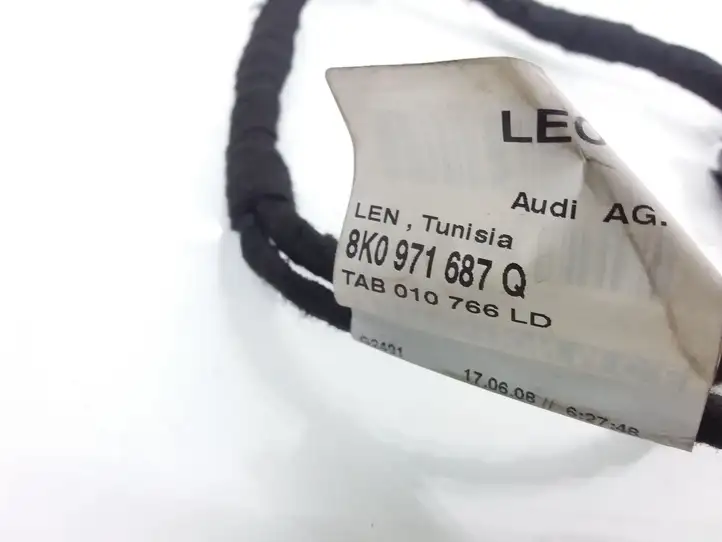 Audi A4 S4 B8 8K (2007 - 2011) 8K0971687Q Проводка задней двери — фото 3