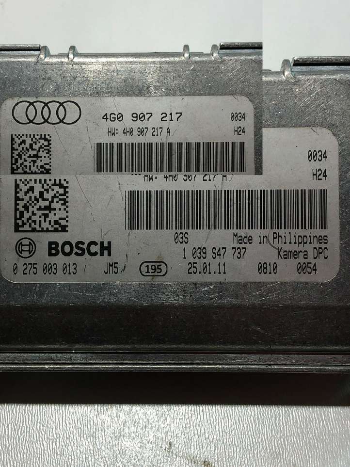 Audi A8 (2010 - 2014)  4H0907217A Камера лобового стекла