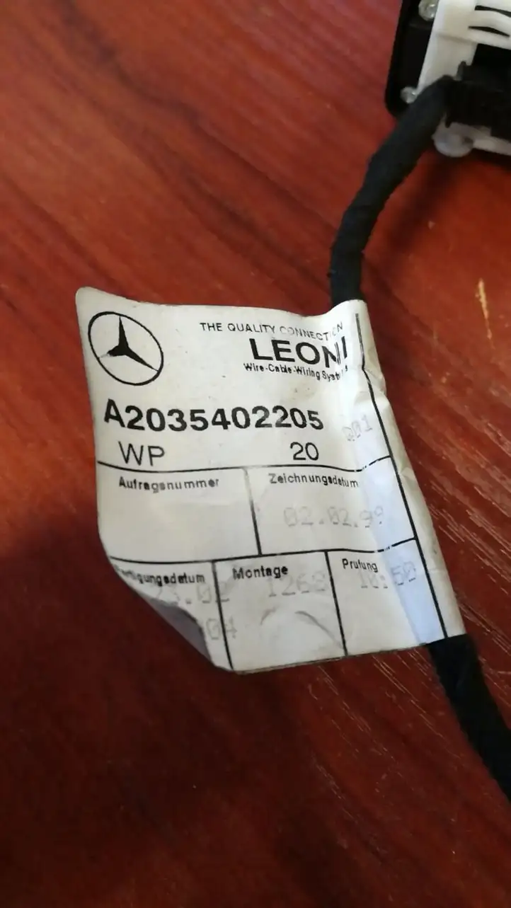 Mercedes-Benz C W203 (2000 - 2007) A2038200210 Блок кнопок стеклоподъемников — фото 2