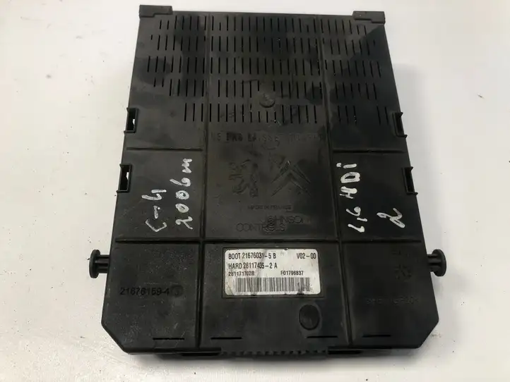 Citroen C4 I Picasso (2006 - 2013) 216760315B Модуль комфорта — фото 2