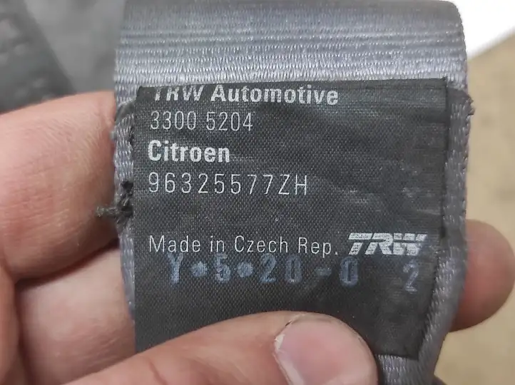Citroen C5 (2001 - 2004) 33005204 Задний ремень безопасности — фото 4