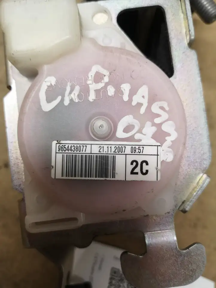 Citroen C4 I Picasso (2006 - 2013) 9654438077 Задний ремень безопасности — фото 3