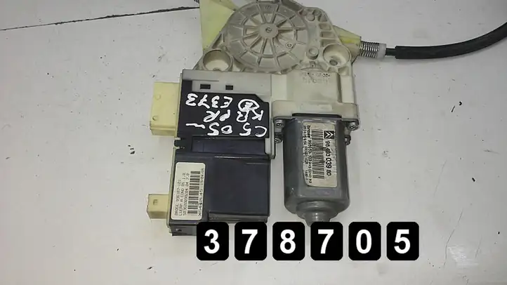 Citroen C5 (2004 - 2008) 96483039809648486480 Электростеклоподъемник передний (комплект) — фото 3