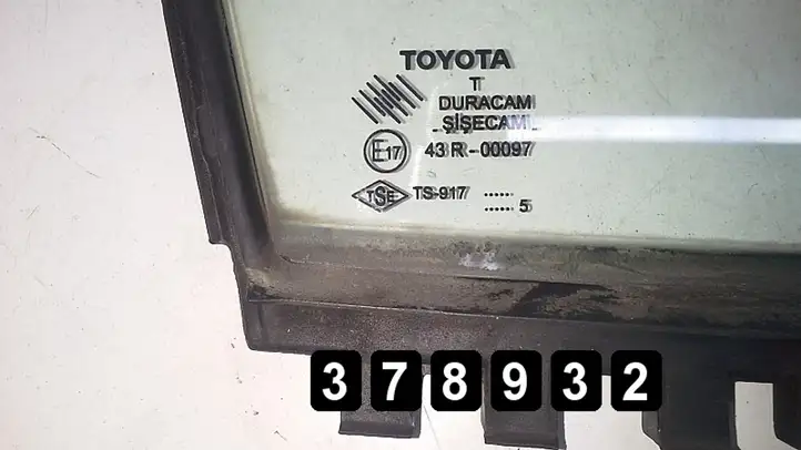 Toyota Corolla Verso AR10 (2004 - 2009) 43r-00097 Заднее боковое стекло — фото 3