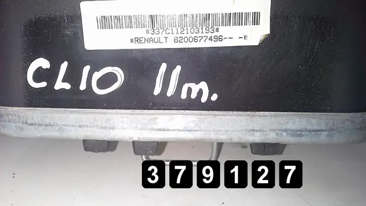 Renault Clio III (2005 - 2012) 8200677496 Подушка безопасности руля — фото 5