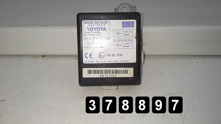 Toyota Corolla Verso AR10 (2004 - 2009) 897410f010 Блок управления двигателем (ЭБУ) — фото 1