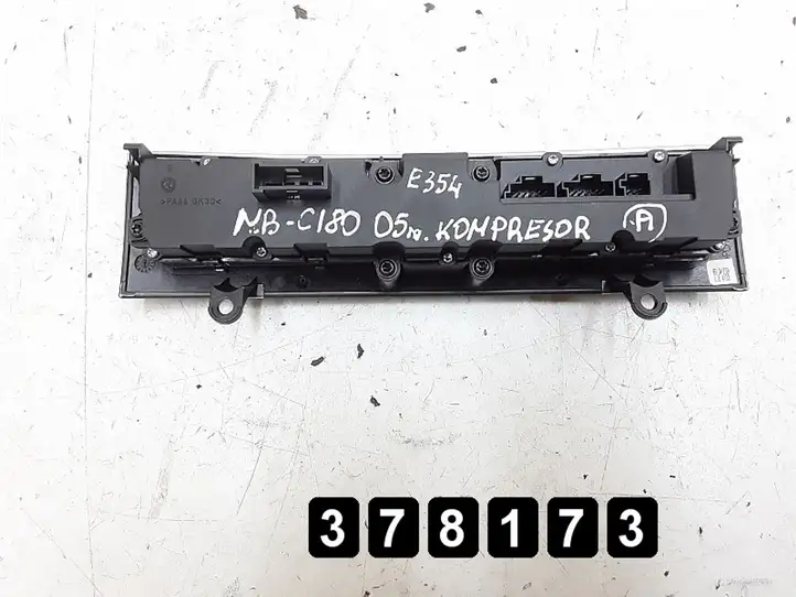Mercedes-Benz C W203 (2000 - 2007) 2038703310 Другие включатели / ручки/ переключатели — фото 4