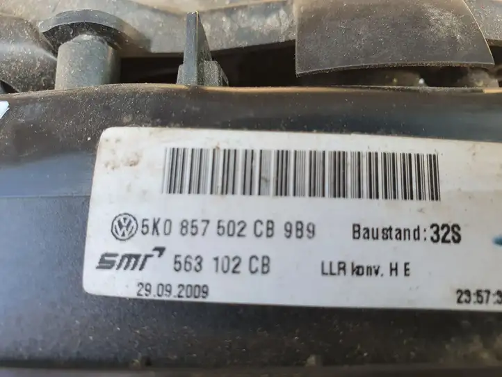 Volkswagen Golf VI (2009 - 2013) 5K0857934B Элементы бокового зеркала — фото 3