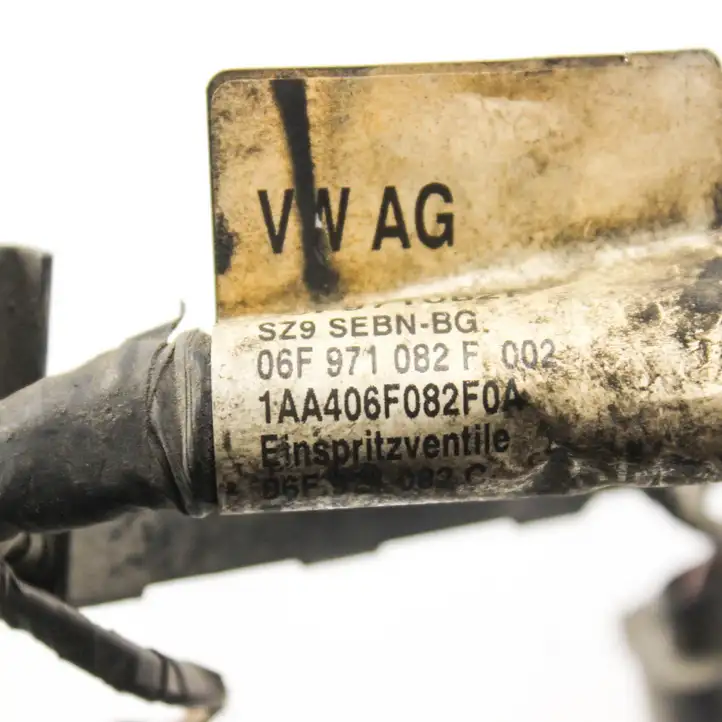 Audi A4 S4 B8 8K (2011 - 2015) 06F971082F Проводка топливных форсунок — фото 6