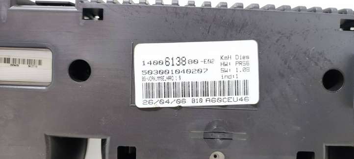Citroen C8 (2002 - 2008)  1400613880 Спидометр (приборный щиток)