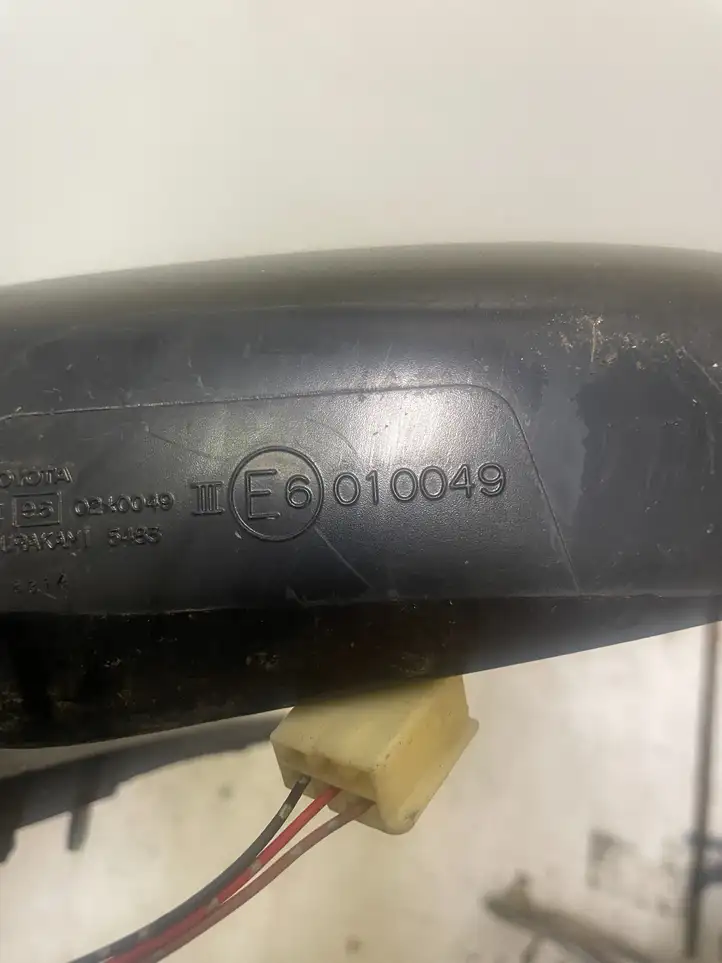 Toyota Yaris Verso (1999 - 2005) E6010049 Боковое зеркало с электроприводом — фото 3