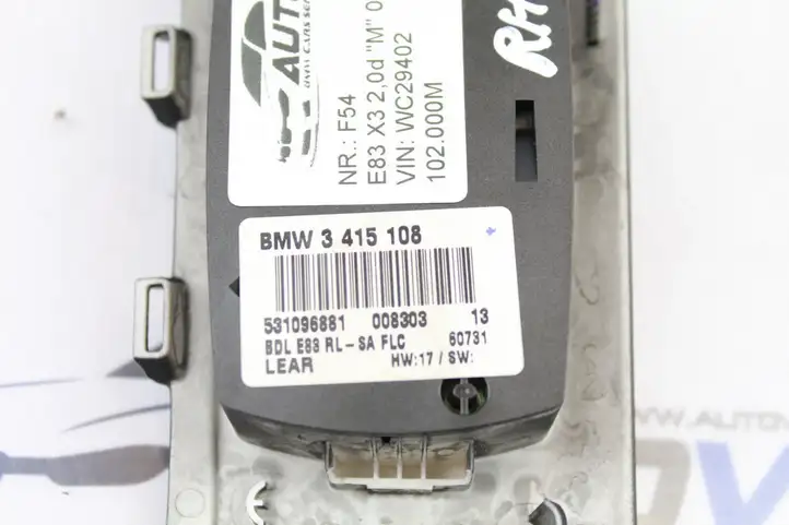 BMW X3 E83 (2003 - 2010) 3415108 Включатель фонарей — фото 4