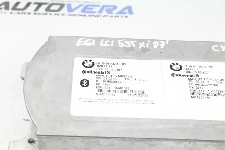 BMW X5 E70 (2006 - 2013) 9149614 Bluetooth модуль — фото 2