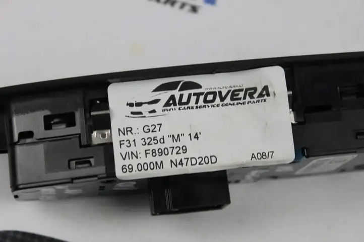 BMW 3 F30 F35 F31 (2012 - 2018) 9208110 Блок кнопок стеклоподъемников — фото 4