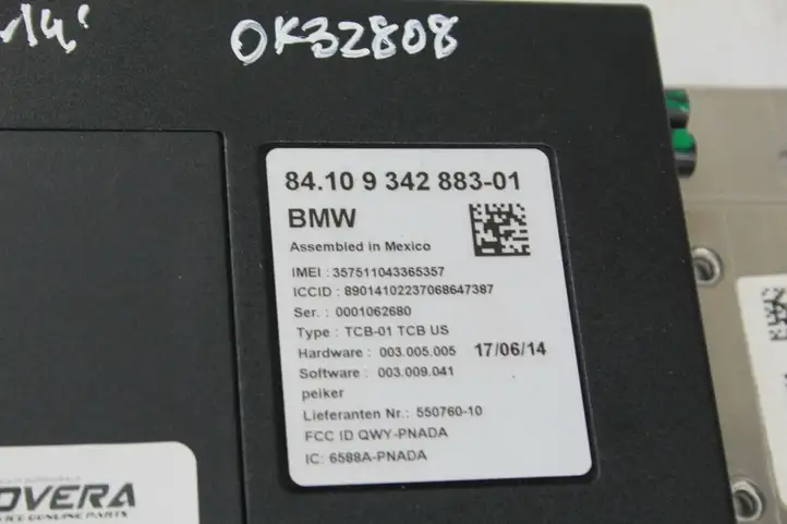 BMW X3 F25 (2010 - 2017) 9342883 Bluetooth модуль — фото 2