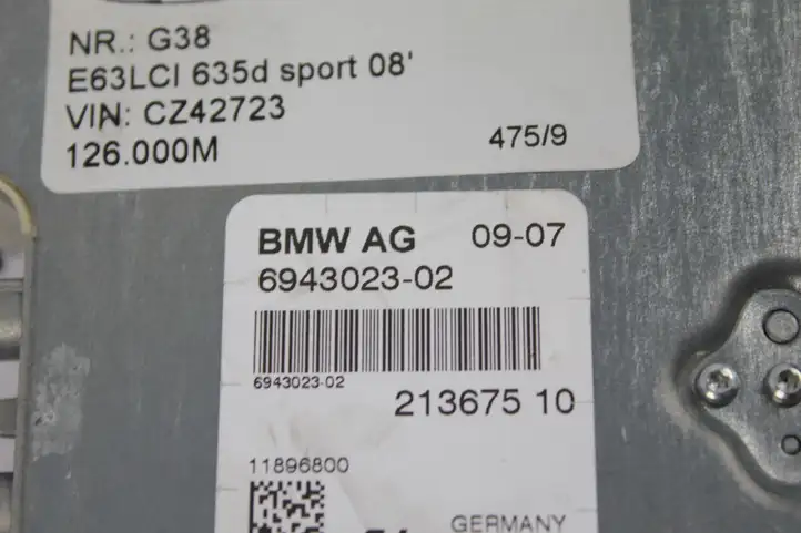 BMW 6 E63 E64 (2002 - 2010) 6943023 GPS антенна — фото 2