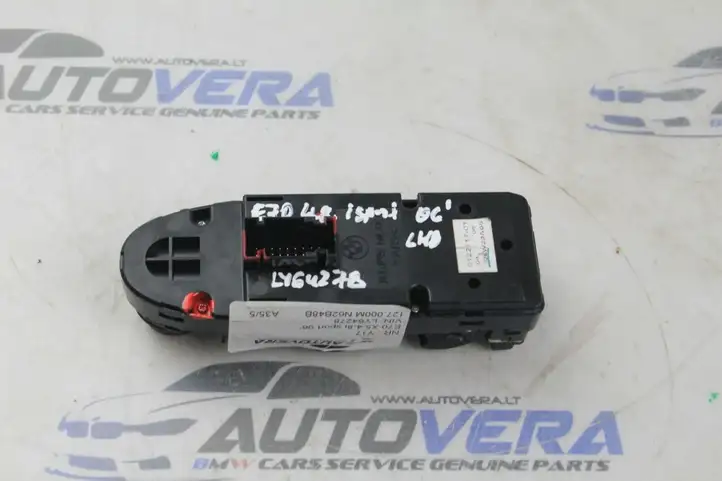 BMW X5 E70 (2006 - 2013) 9051542 Кнопка стеклоподъемников — фото 5