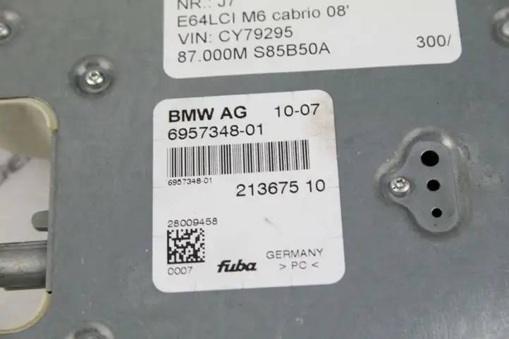 BMW 6 E63 E64 (2002 - 2010) 6957348 GPS антенна — фото 2