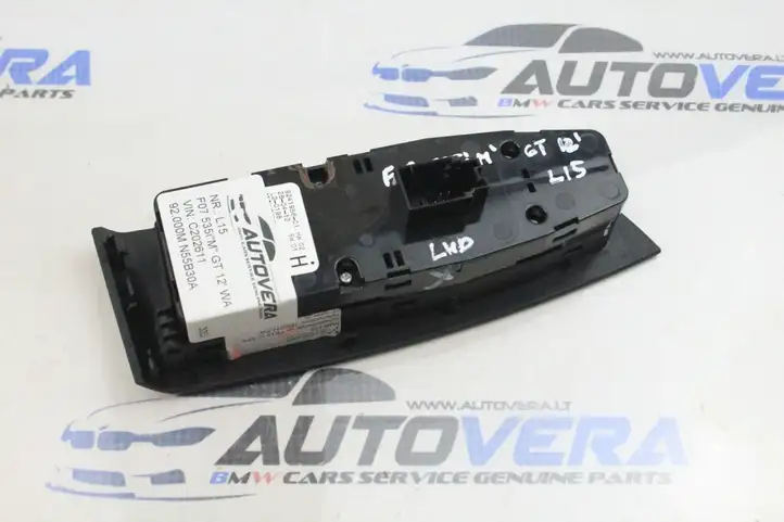 BMW 5 GT F07 (2010 - 2017) 9241956 Блок кнопок стеклоподъемников — фото 6