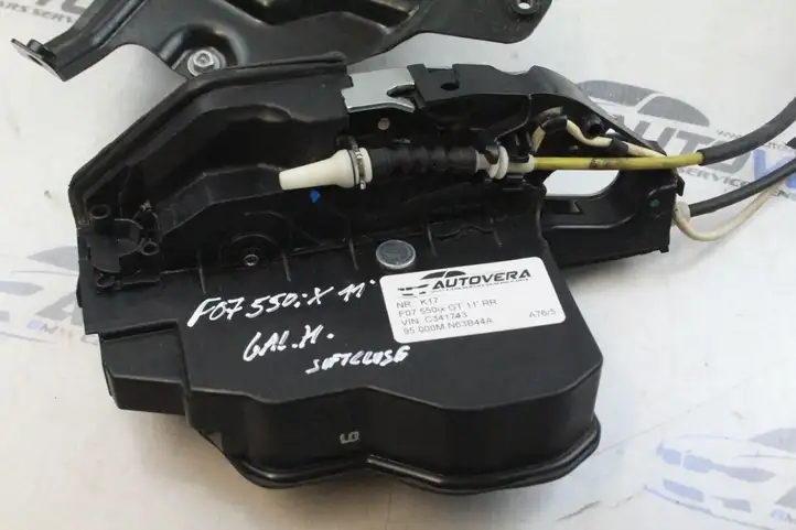BMW 5 GT F07 (2010 - 2017) 7149447 Замок задней двери — фото 3