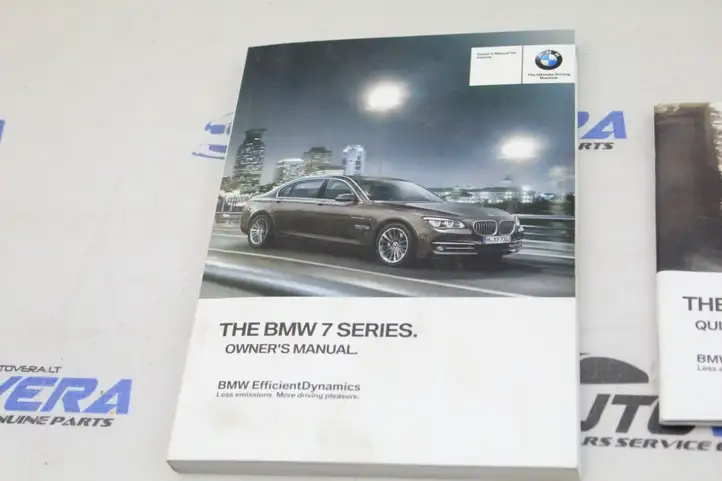 BMW 7 F01 (2008 - 2016) Руководство пользователя — фото 2