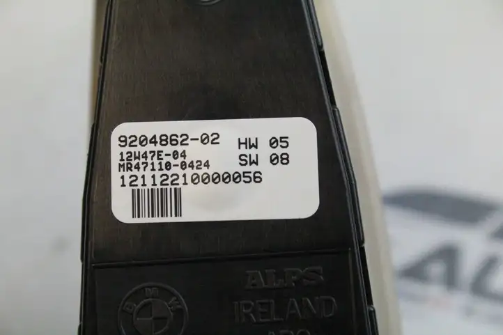 BMW 7 F01 (2008 - 2016) 9204862 Блок кнопок стеклоподъемников — фото 2