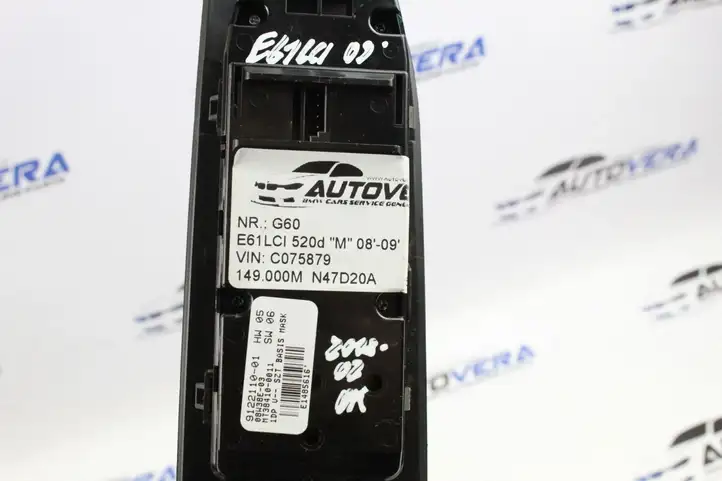 BMW 5 E60 E61 (2004 - 2010) 9122110 Кнопка стеклоподъемников — фото 6