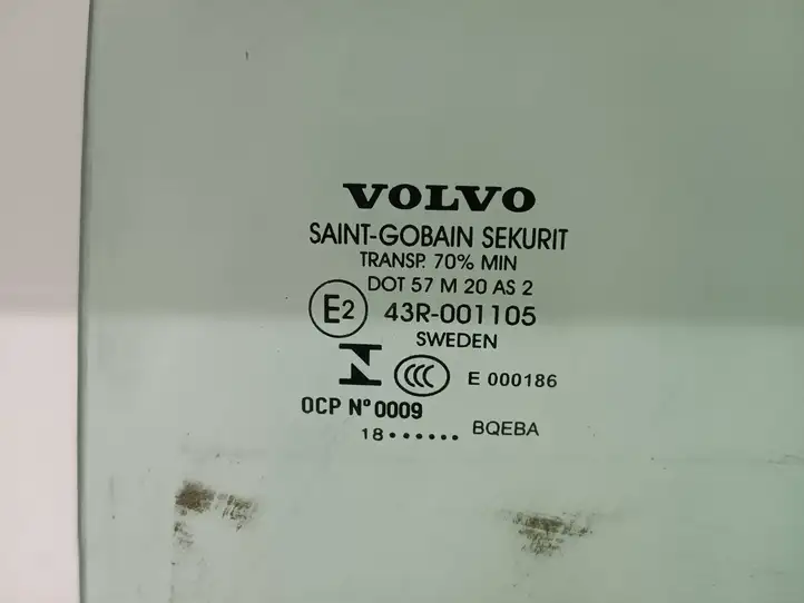 Volvo XC90 (2014 - 2019) 43R001105 Стекло задней двери — фото 2