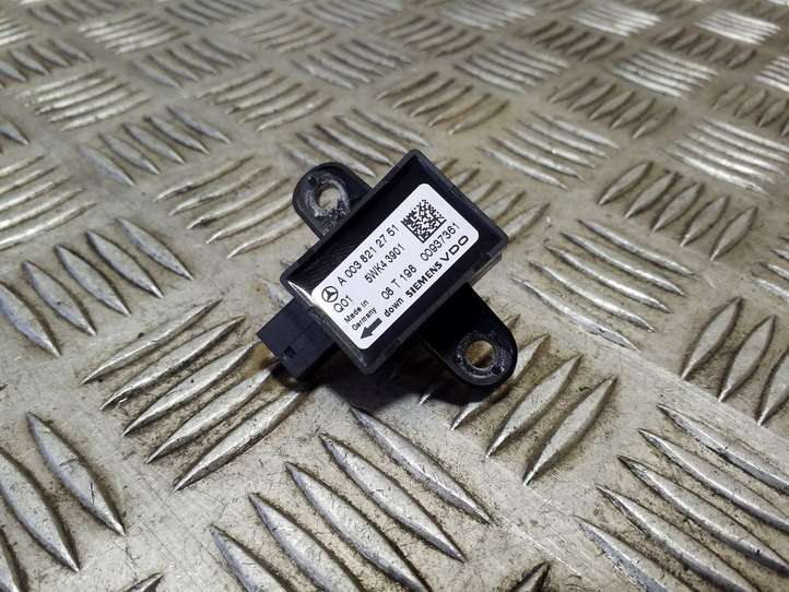 Mercedes-Benz ML W164 (2005 - 2011)  A0038212751 Датчик удара надувных подушек