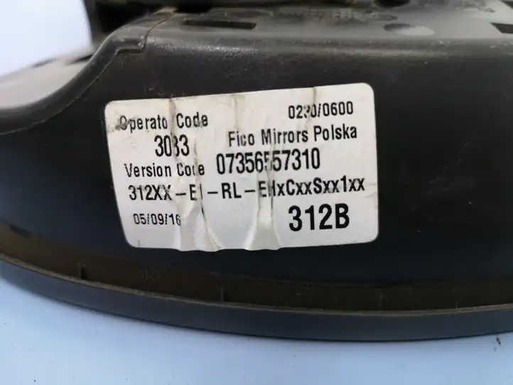 Fiat 500 (2015 - ) E3031024 Боковое зеркало с электроприводом — фото 7