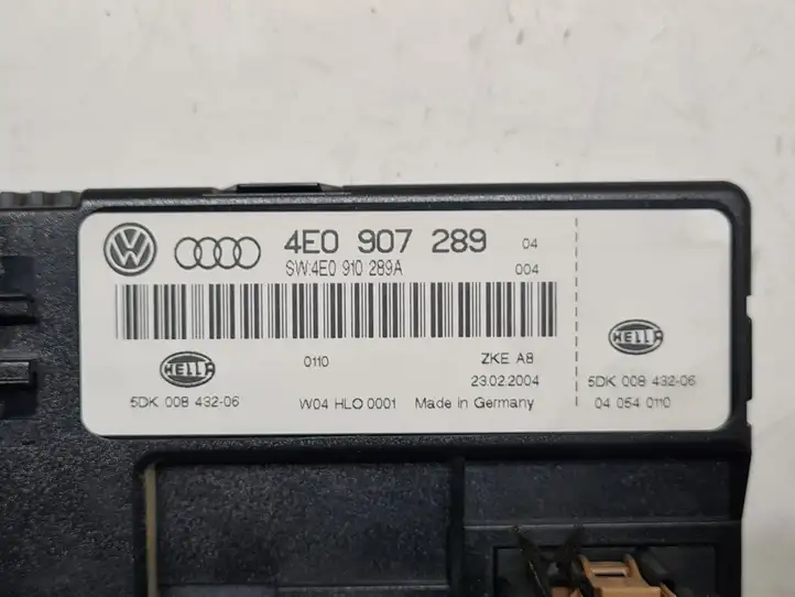Audi A8 S8 D3 4E (2005 - 2007) 4E0907289 Модуль комфорта — фото 4