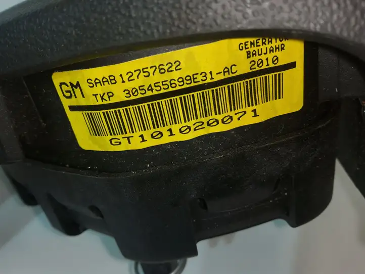 Saab 9-3 Ver2 (2008 - 2016) ZYEA07602059 Подушка безопасности руля — фото 3