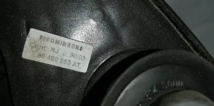 Peugeot 206 (1998 - 2012) Боковое зеркало с электроприводом — фото 3