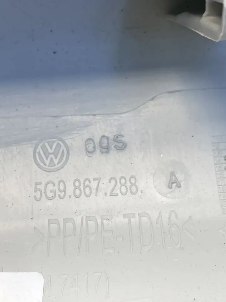 Volkswagen Golf VII (2013 - 2019) 5G9867288A Обшивка стойки C — фото 4